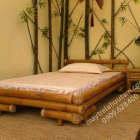 Giường tre du lịch - Cơ Sở Mây Tre Lá Đặng Hữu Tâm