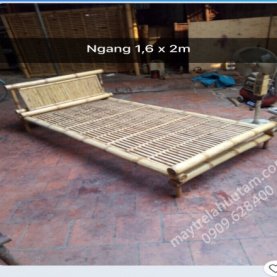 Giường tre - Cơ Sở Mây Tre Lá Đặng Hữu Tâm