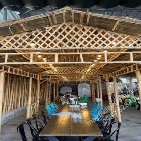 Nhà tre - Cơ Sở Mây Tre Lá Đặng Hữu Tâm