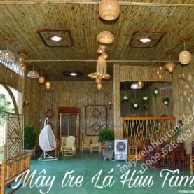 Nhà tre - Cơ Sở Mây Tre Lá Đặng Hữu Tâm