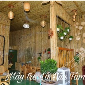 Nhà tre - Cơ Sở Mây Tre Lá Đặng Hữu Tâm
