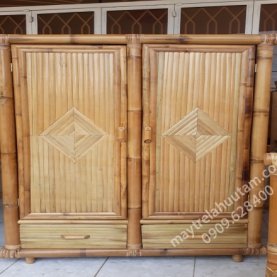 Tủ tre gia đình - Cơ Sở Mây Tre Lá Đặng Hữu Tâm