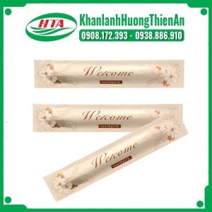 In bao tăm nhà hàng - Khăn Lạnh Hương Thiên Ân - Công Ty TNHH Một Thành Viên Sản Xuất Và Thương Mại Hương Thiên Ân