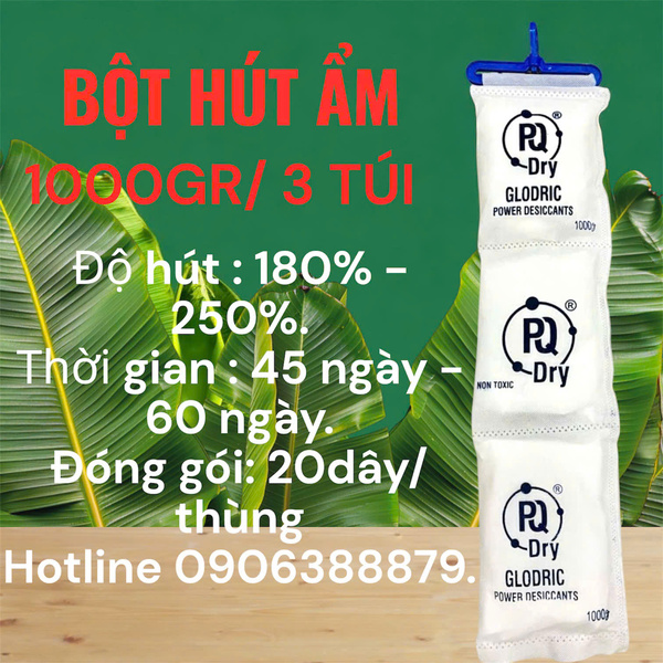 Dây treo hút ẩm 3 túi 1000gr