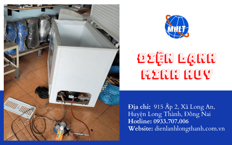 Sửa chữa máy lạnh công nghiệp - Công Ty TNHH Điện Lạnh Minh Huy