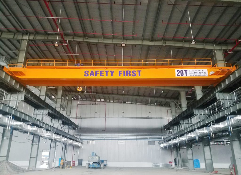 Cầu trục dầm đôi 20 tấn