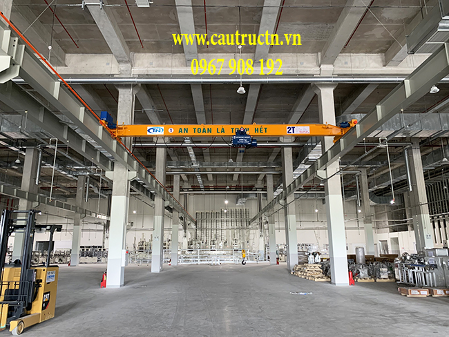 Cầu trục dầm đơn 2 tấn