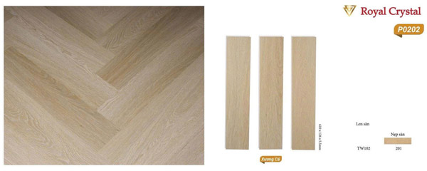 Sàn nhựa xương cá mã P0202 - Sàn Gỗ Công Nghiệp, Sàn Nhựa Giả Gỗ Hoàng An - Công Ty TNHH TM DV XD Hoàng An