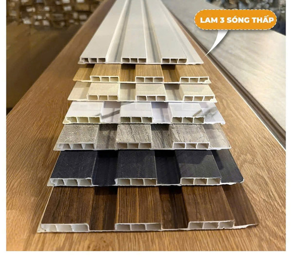 Lam 3 sóng thấp - Sàn Gỗ Công Nghiệp, Sàn Nhựa Giả Gỗ Hoàng An - Công Ty TNHH TM DV XD Hoàng An