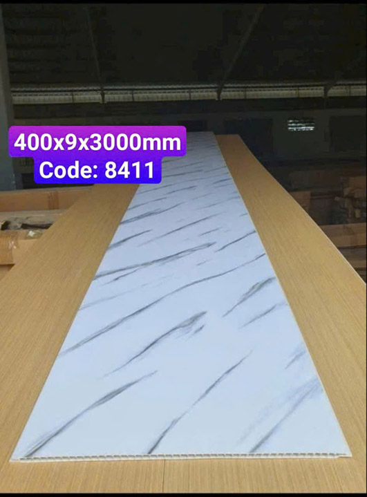 Tấm ốp giả vân đá PVC mã 8411 - Sàn Gỗ Công Nghiệp, Sàn Nhựa Giả Gỗ Hoàng An - Công Ty TNHH TM DV XD Hoàng An