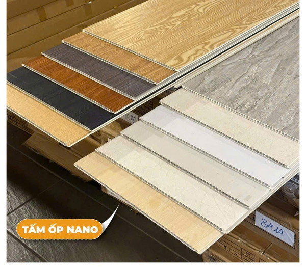 Tấm ốp Nano mã 8414 - Sàn Gỗ Công Nghiệp, Sàn Nhựa Giả Gỗ Hoàng An - Công Ty TNHH TM DV XD Hoàng An
