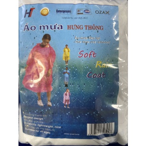 Mẫu áo mưa - Hưng Thông - Công Ty TNHH Hưng Thông