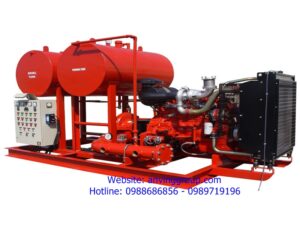 Máy bơm cứu hỏa Versar Model SC trục ngang
