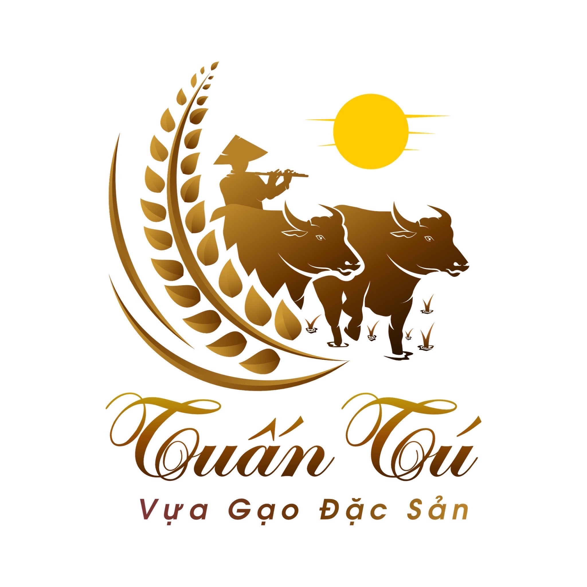 Logo Gạo Tuấn Tú - Vựa Gạo Tuấn Tú