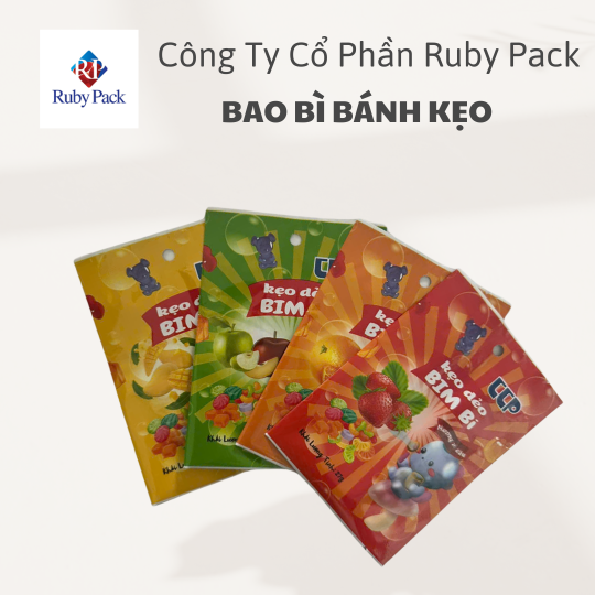 Bao bì bánh kẹo - Bao Bì Ruby Pack - Công Ty Cổ Phần Ruby Pack