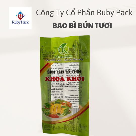 Bao bì bún tươi - Bao Bì Ruby Pack - Công Ty Cổ Phần Ruby Pack