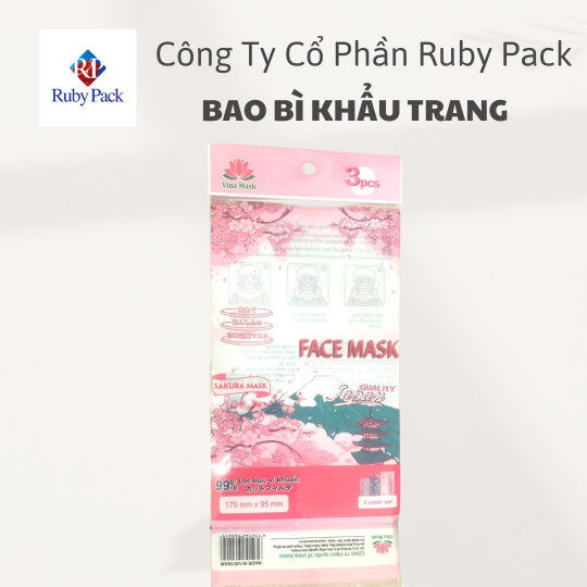 Bao bì khẩu trang - Bao Bì Ruby Pack - Công Ty Cổ Phần Ruby Pack