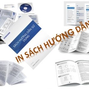 In sách hướng dẫn
