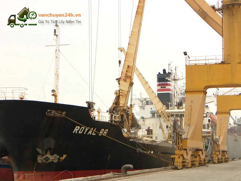 Dịch vụ xuống hàng Container