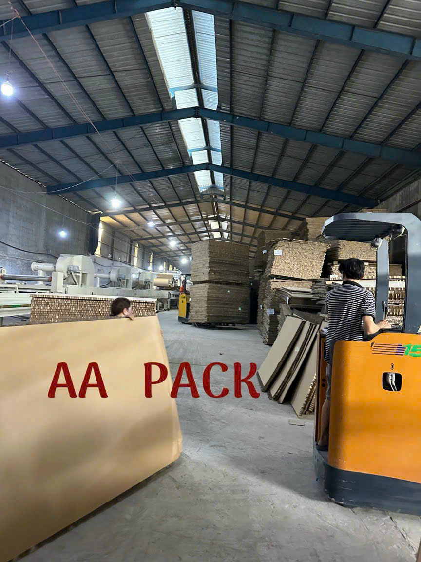 Hình ảnh nhà xưởng công ty Bao Bì AA