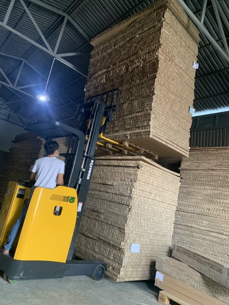 Hình ảnh nhà xưởng công ty Bao Bì AA