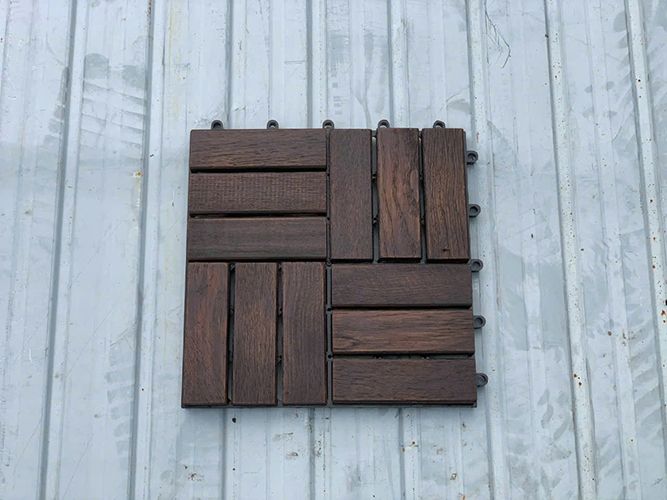 Vỉ lót sàn gỗ Teak