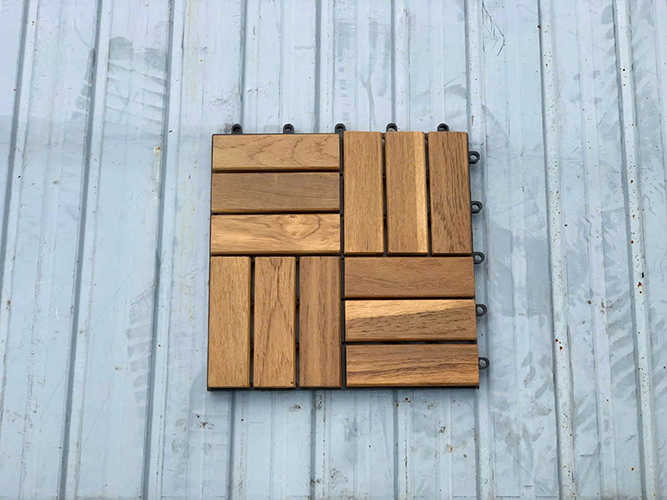 Vỉ lót sàn gỗ Teak