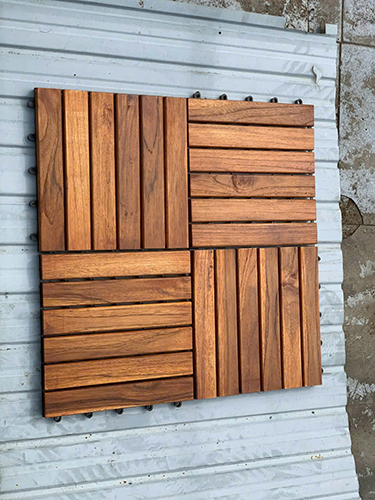 Vỉ lót sàn gỗ Teak