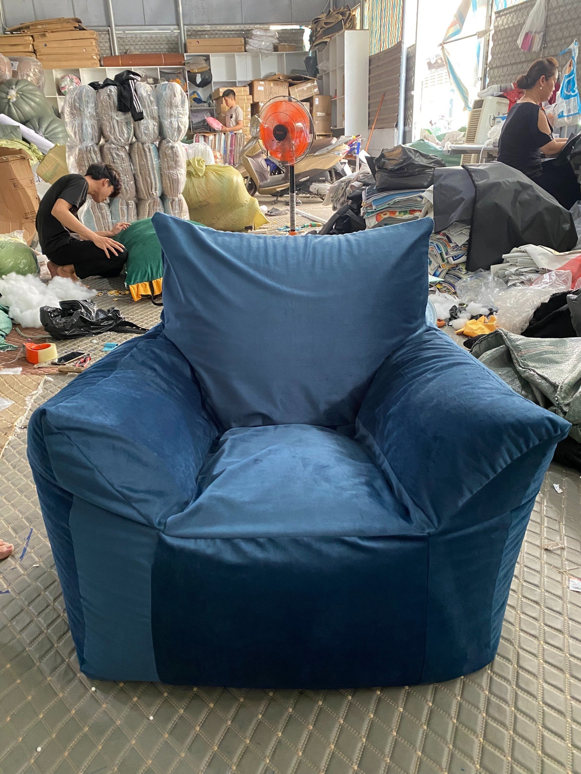 Ghế lười hạt xốp