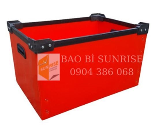 Thùng nhựa Danpla có nẹp - Thùng Nhựa Danpla - Công Ty TNHH In Và Bao Bì Sunrise