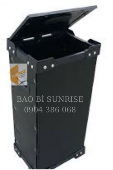 Thùng nhựa Danpla đựng rác ESD - Thùng Nhựa Danpla - Công Ty TNHH In Và Bao Bì Sunrise