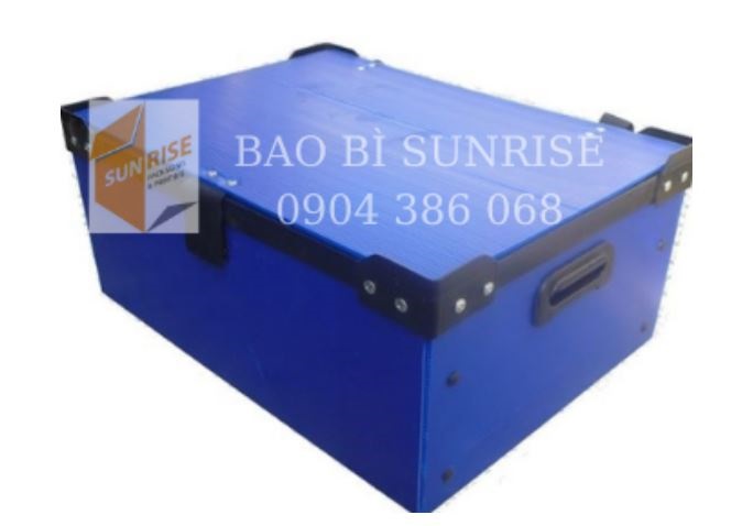 Thùng nhựa Danpla nắp đậy - Thùng Nhựa Danpla - Công Ty TNHH In Và Bao Bì Sunrise