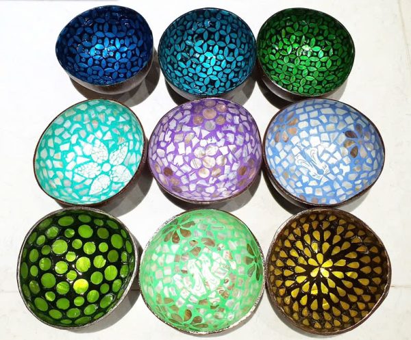 Chén gáo dừa C0010 - Mây Tre Đan Mỹ Nghệ Xanh - Công Ty Cổ Phần Xuất Nhập Khẩu Mỹ Nghệ Xanh