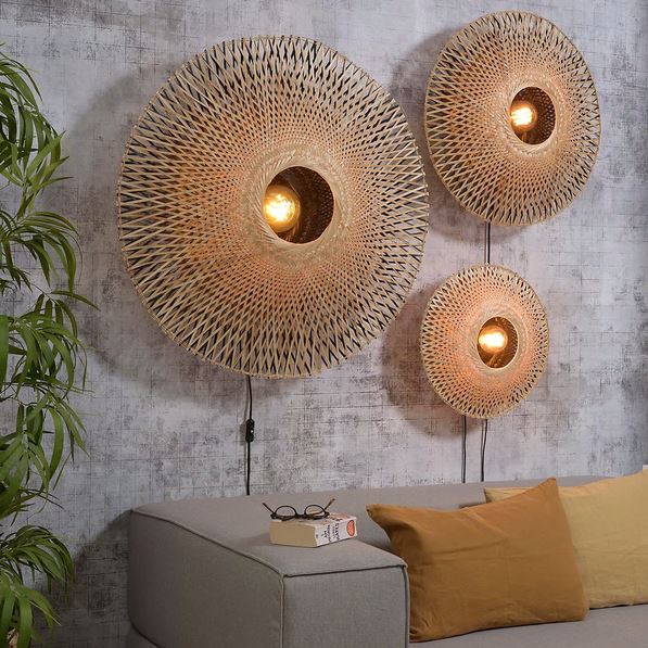 Chụp đèn tre D0104 - Mây Tre Đan Mỹ Nghệ Xanh - Công Ty Cổ Phần Xuất Nhập Khẩu Mỹ Nghệ Xanh