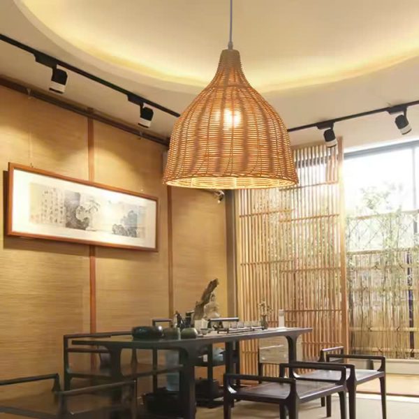 Chụp đèn tre D0110 - Mây Tre Đan Mỹ Nghệ Xanh - Công Ty Cổ Phần Xuất Nhập Khẩu Mỹ Nghệ Xanh