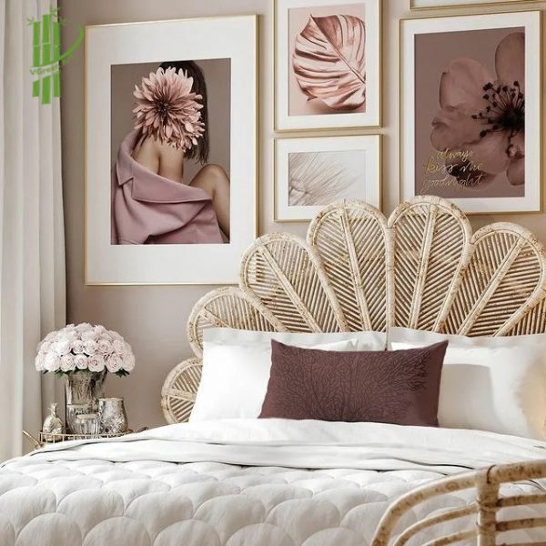 Đầu giường mây K0070 - Mây Tre Đan Mỹ Nghệ Xanh - Công Ty Cổ Phần Xuất Nhập Khẩu Mỹ Nghệ Xanh