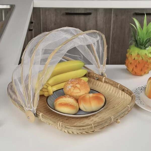 Khay tre kèm lồng bàn BC0012 - Mây Tre Đan Mỹ Nghệ Xanh - Công Ty Cổ Phần Xuất Nhập Khẩu Mỹ Nghệ Xanh