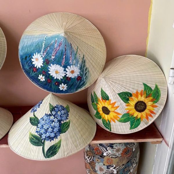 Nón lá cọ PH009 - Mây Tre Đan Mỹ Nghệ Xanh - Công Ty Cổ Phần Xuất Nhập Khẩu Mỹ Nghệ Xanh