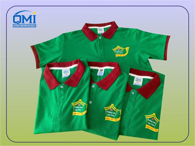 Áo lớp trường tiểu học Đội Cấn - Đồng Phục QMI - Công Ty TNHH MTV Sản Xuất Và Thương Mại Quang Minh - QMI