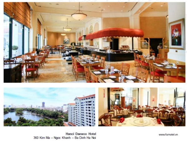 Hanoi Daewoo Hotel - Hà Nội - Chi Nhánh Đà Nẵng - Công Ty TNHH Thiết Bị Khách Sạn Quốc Tế Furnotel Việt Nam