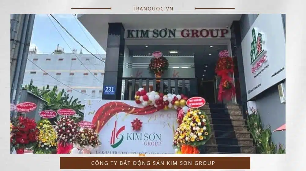 Thi công văn phòng công ty bất động sản Kim Sơn Group