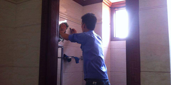 Vệ sinh nhà ở sau xây dựng