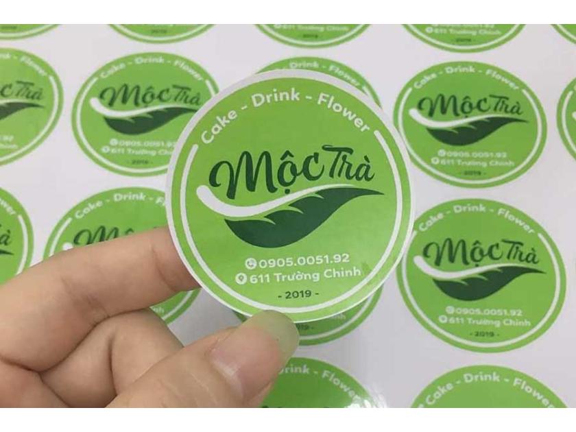 In logo Decal, Sticker