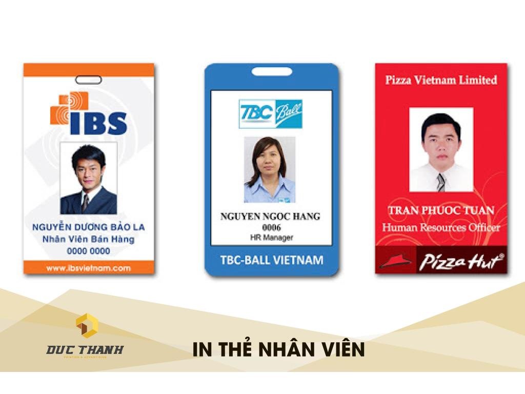 In thẻ nhân viên
