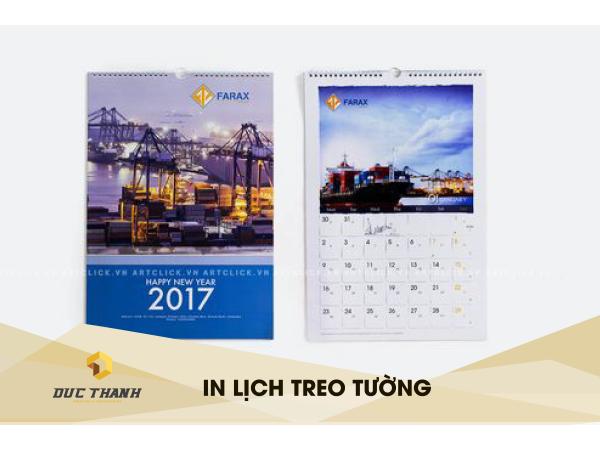 In lịch treo tường