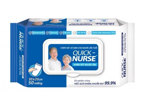 Khăn ướt người lớn Quick Nurse