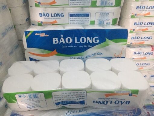 Giấy cuộn vệ sinh cao cấp - Giấy Bảo Long - Công Ty TNHH Sản Xuất Thương Mại Huỳnh Thái