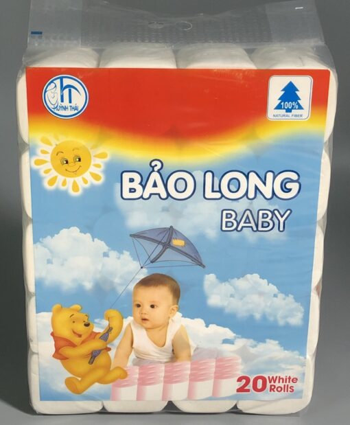 Giấy vệ sinh Bảo Long baby - Giấy Bảo Long - Công Ty TNHH Sản Xuất Thương Mại Huỳnh Thái