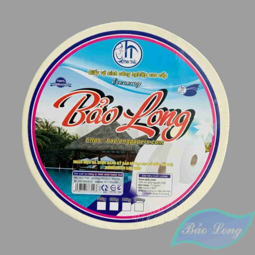 Giấy vệ sinh cuộn lớn - Giấy Bảo Long - Công Ty TNHH Sản Xuất Thương Mại Huỳnh Thái