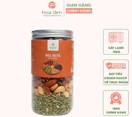 Hạt mix 6 loại hạt dinh dưỡng Hoa Lâm - Hạt Dinh Dưỡng Hoa Lâm - Công Ty Cổ Phần Hạt Hoa Lâm